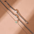 Fluorite x Silver | Gemstone Chain Necklace